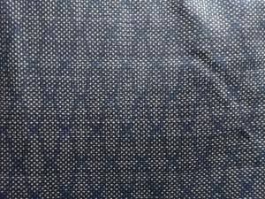 アンティーク　網目模様織り出し本場泥大島紬着物(5マルキ)